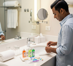 Complimentary toiletries