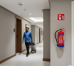 Smoke detectors & fire extinguishers