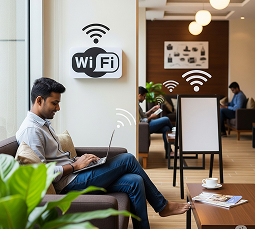 Free Wi-Fi throughout the property